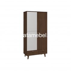 Wardrobe 2 Doors - GARVANI EDEN 2P / Serbian Timber